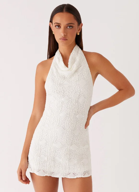 Camden Mini Dress - White