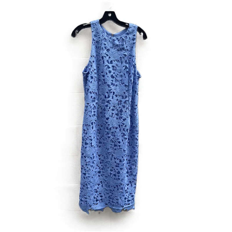 Dress Casual Midi By Antonio Melani In Blue, Size: 8