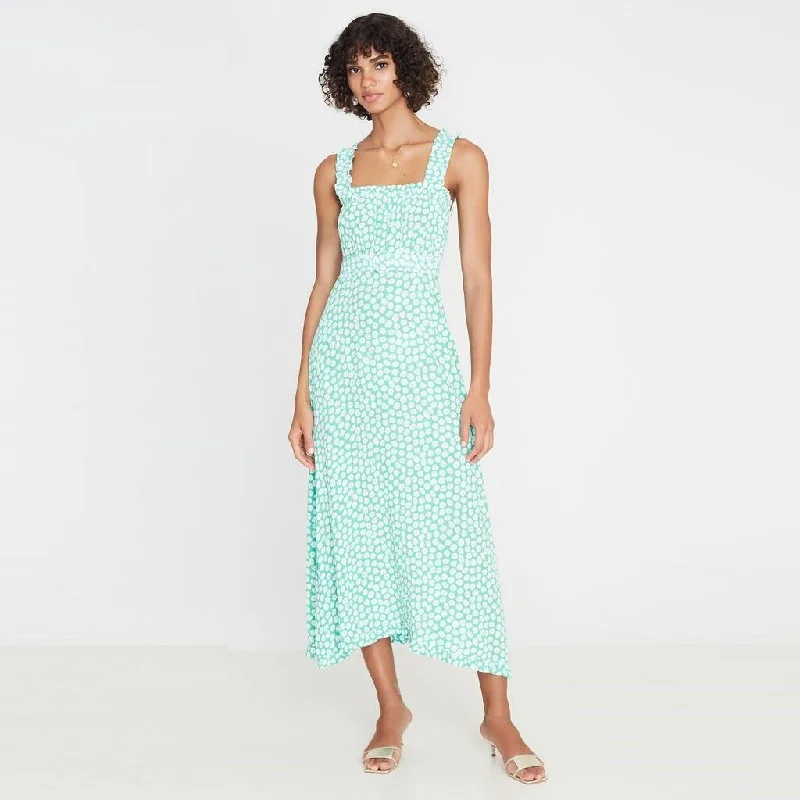 Saint Tropez Midi Dress (Cora Floral Print)