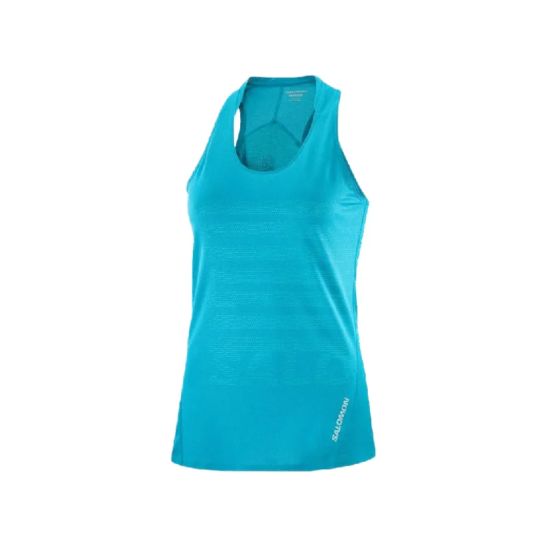 Salomon Women's Aero Singlet GFX (LC2188100)