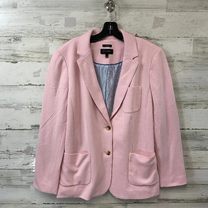 Blazer By Talbots In Pink, Size: 1x