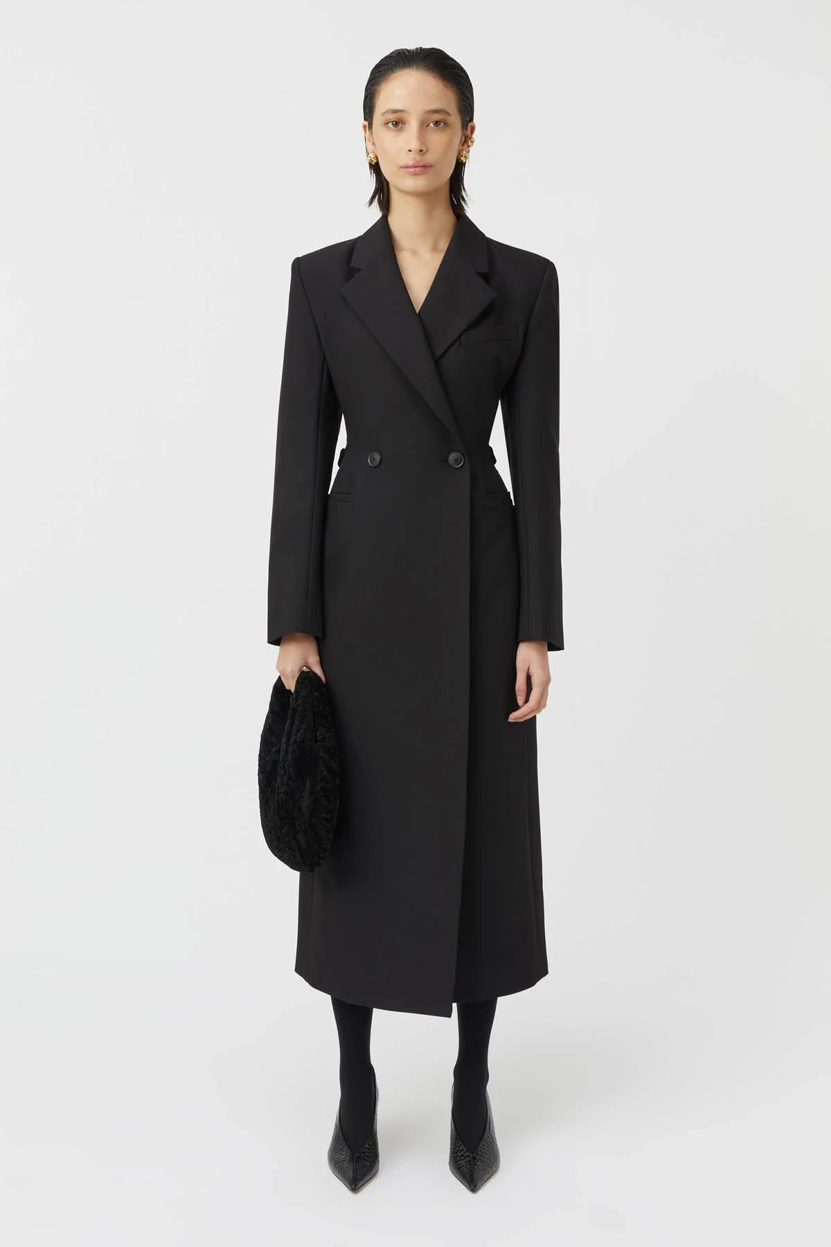 Camilla and Marc Ortega Coat - Black