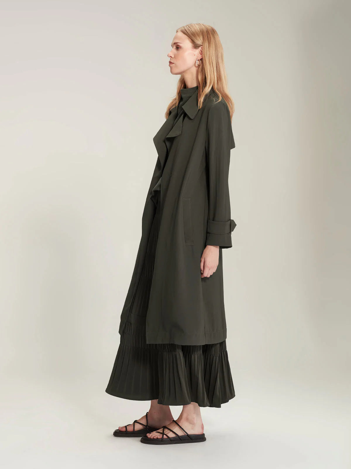 Sills Alba Trench - Khaki